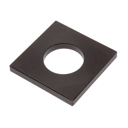 AMPG Square Washer, Fits Bolt Size M20 Steel, Black Oxide Finish Z8920