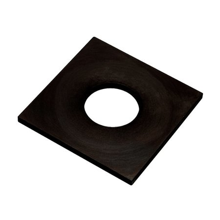 AMPG Square Washer, Fits Bolt Size 3/4 in Steel, Black Oxide Finish Z8931-BOX