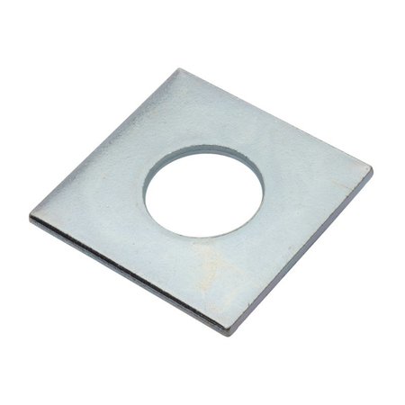 AMPG Square Washer, Fits Bolt Size 3/4 in Steel, Zinc Plated Finish Z8931-ZN