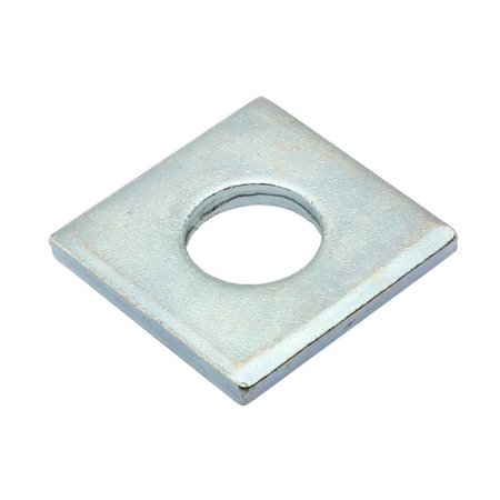 AMPG Square Washer, Fits Bolt Size 3/4 in Steel, Zinc Plated Finish Z8959-ZN