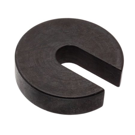 Zoro Select Slotted Washer, Fits Bolt Size 3/8 in Steel, Black Oxide Finish Z9425