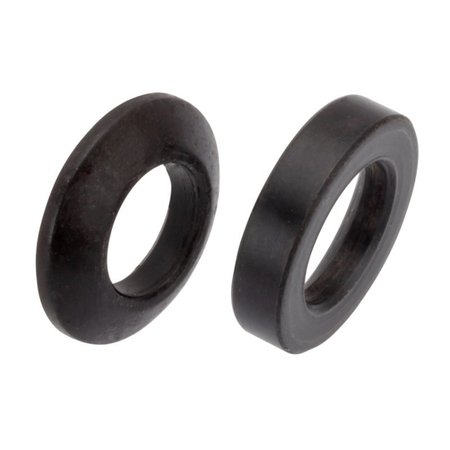 ZORO SELECT Spherical Washer, Fits Bolt Size M6 Steel, Black Oxide Finish, 1 PR Z9520SET