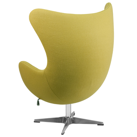 Flash Furniture Egg Chair, 30"L43"H, Integrated Curved, ModernSeries ZB-20-GG