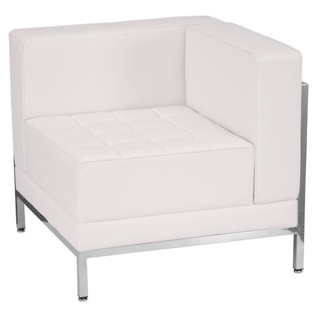 Flash Furniture 12 pcs. Living Room Set, Upholstery Color: White ZB-IMAG-SET21-WH-GG
