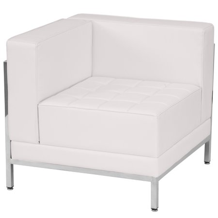 Flash Furniture 12 pcs. Living Room Set, Upholstery Color: White ZB-IMAG-SET21-WH-GG