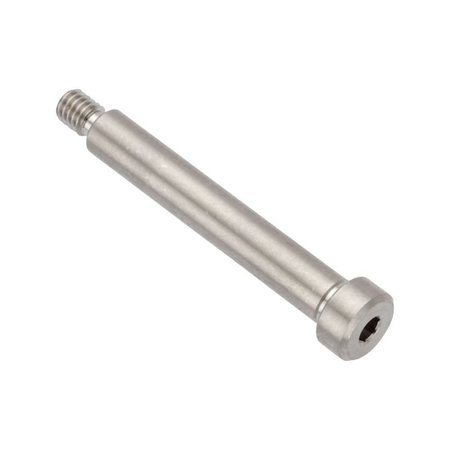 AMPG Shoulder Screw, 6g Thr Sz, 4mm Thr Lg, 25 mm Shoulder Lg, 18-8 Stainless Steel ZR1720-303H