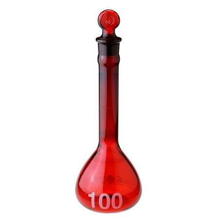 CHEMGLASS Volumetric Flask, 500mL CG-1616-500