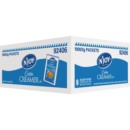 Njoy Creamer, Packets, Nondairy, PK1000 92406
