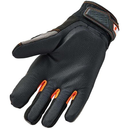 Proflex By Ergodyne Anti-Vibration Gloves, Black, M, PR 17303
