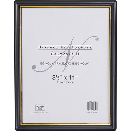Nudell E-Z Mount Frame 8.5x11 Black 11880