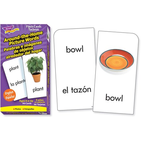 Trend Flash Cards, Home, English/Spanish T53015