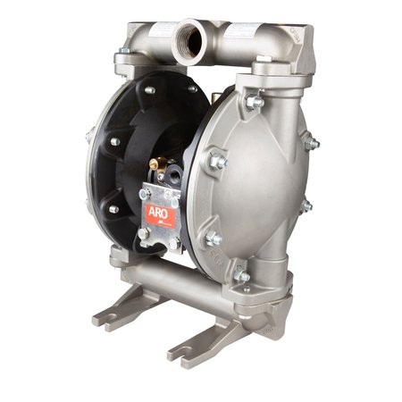 ARO Diaphragm Pump, Ss/Poly/Santoprene/Santo 66610B-3EB-C