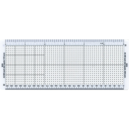 Westcott Rulers, 6^3/8" Area Scale A-29