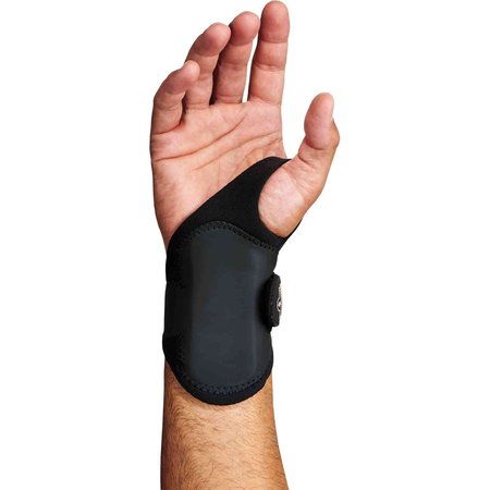 Proflex By Ergodyne Wrist Support, L, Right, Black 70206