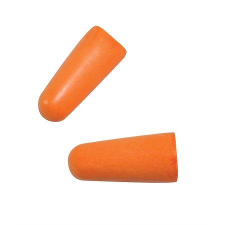 Proguard Disposable Foam Ear Plugs, Tapered Shape, 31 dB, Orange, 200 PK 7310