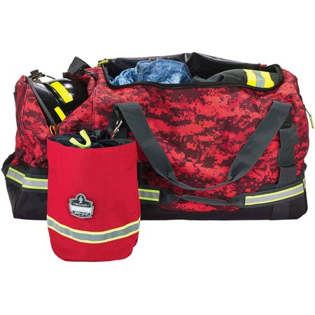 Ergodyne Fire/Safety Gear Bag, Red, Polyester 5008