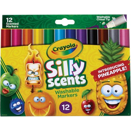 Crayola Assorted Markers, Scented, PK12, 12 PK 588199