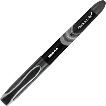 Zebra Pen Fountain Pen 0.6mm Black Dozen 48310