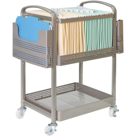 Lorell Mobile File Cart, Champagne 45654