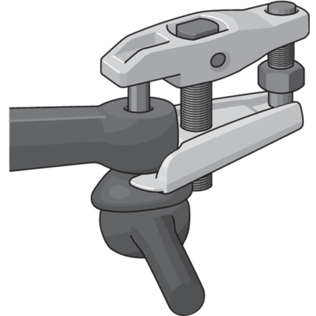 Gedore Universal Ball Joint Puller, 65 x 23mm 1.73/1