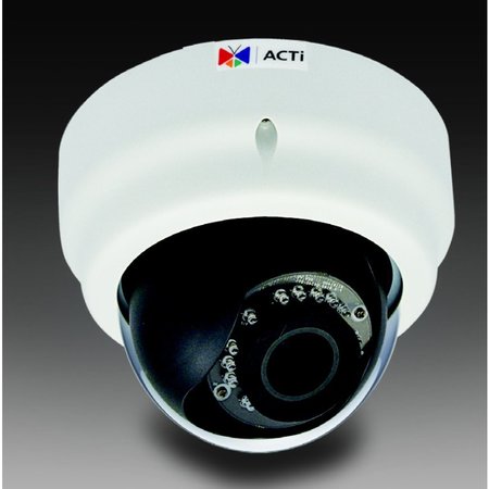 Acti IP Camera, Varifocal, 2.80 to 12.00mm, 1 MP E65A