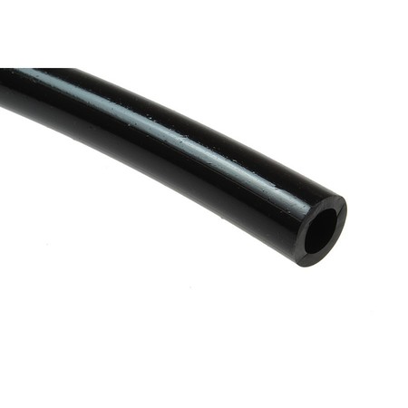COILHOSE PNEUMATICS Polyurethane Tubing 1/2" OD x 50' Black CO PT0809-50K