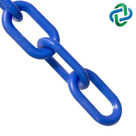 MR. CHAIN Blue Plastic Chain .75"(#3, 19 mm)x500 00006-500