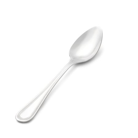 VOLLRATH Dessert Spoon, 7.37 in L, Silver, PK12 48223