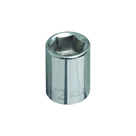 Klein Tools 3/8" Drive, 1/2" SAE Socket, 6 Points 65702