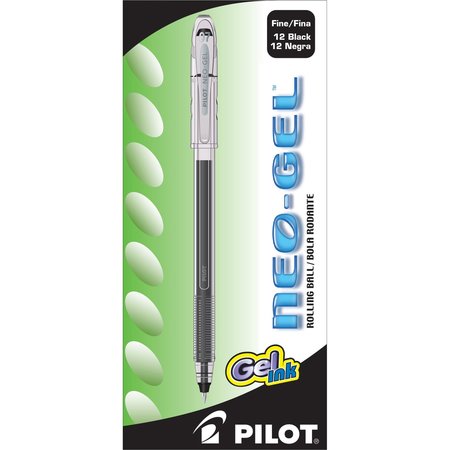 Pilot Pen, Neo-Gel, 0.7Mm, Bk, PK12 14001