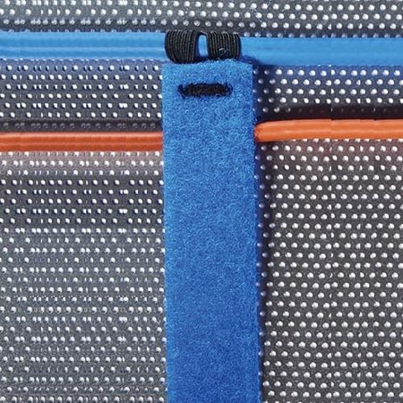 Rip-Tie Reusable Strap, Blue, 1"x14", PK100 HB-14-100-BU