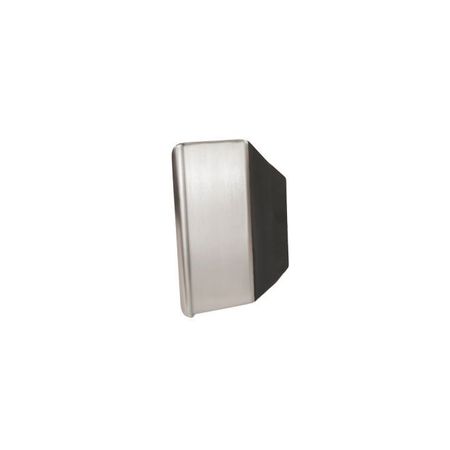 TRIMCO No Cylinder Anti Vandal Pull with Astragal Satin Stainless Steel 1096NCHA.630