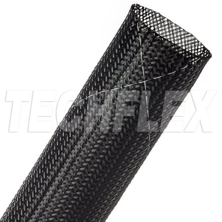 TECHFLEX Clean Cut FR 1-1/2", Black, White Tracer CCF1.50TB