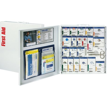 First Aid Only Bulk First Aid Cabinet, Metal, 50 Person 746000