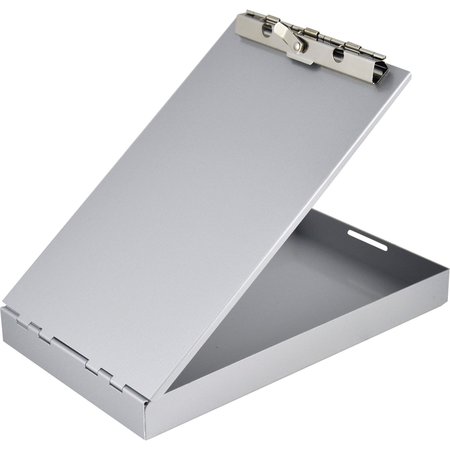 Zoro Select RediRite(TM) 5-1/2" x 8-1/2" Portable Storage Clipboard, Memo, Silver 00213