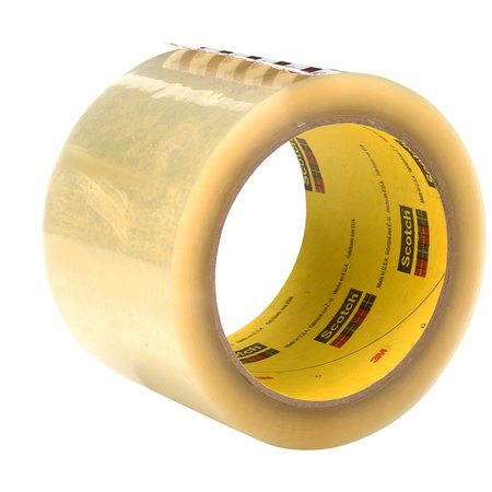 SCOTCH Box Sealing Tape, Clear, 72mm x 50m 373 845