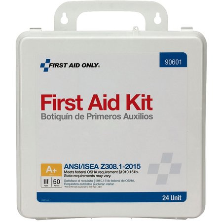 First Aid Only Unitized First Aid kit, Plastic, 50 Person 90601