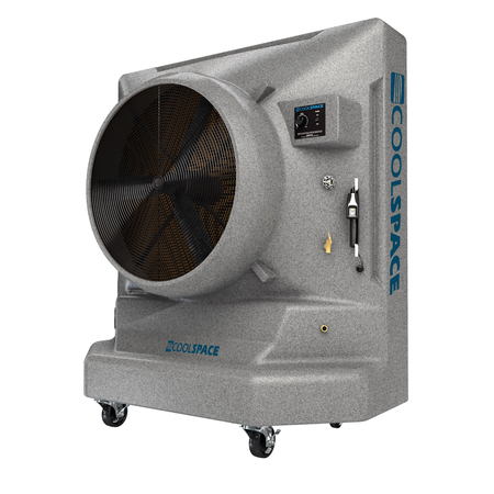 Cool-Space Avalanche Evaporative Cooler, 36" 3600 sq ft coverage CS6-36-VD