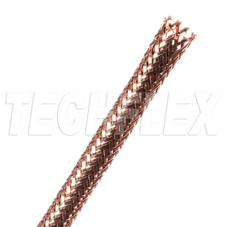 TECHFLEX Chrome XC, 1/4", Copper Mylar Sleeving CXN0.25CP