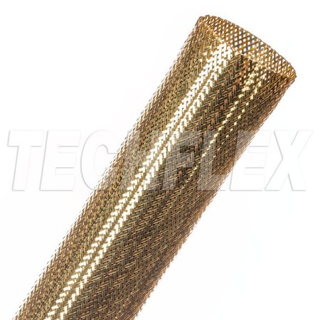 TECHFLEX Chrome XC, 1-1/4", Gold Mylar Sleeving CXN1.25GL