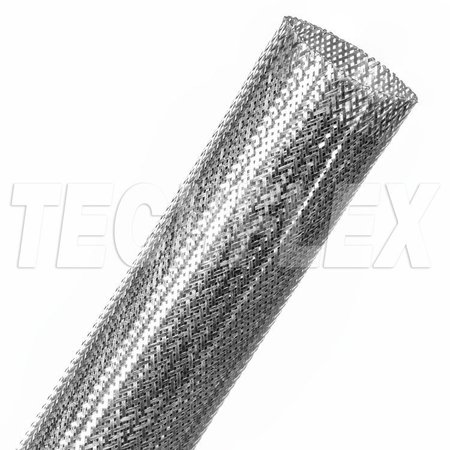 TECHFLEX Chrome XC, 1-1/4", Silver Mylar Sleeving CXN1.25SV