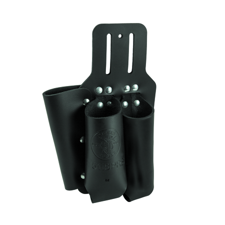 Klein Tools Black Leather 3 Pockets, 5118PRS 5118PRS