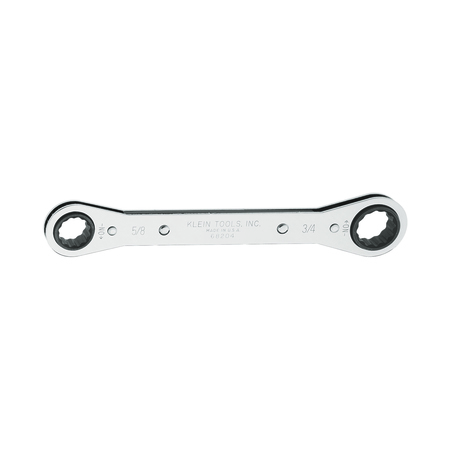 KLEIN TOOLS Ratcheting Box Wrench 5/8 x 3/4-Inch 68204
