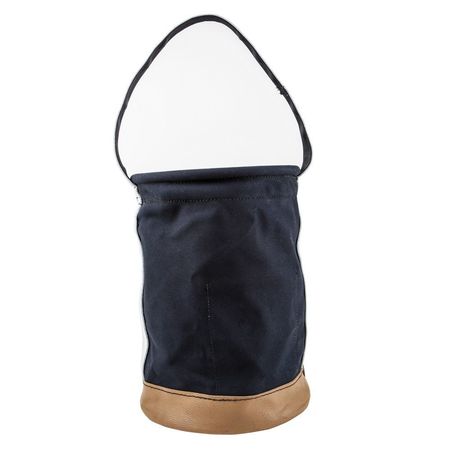 Klein Tools Bucket Bag, Black, 4 Flame Resistant Canvas, 1 Pockets 5104FR