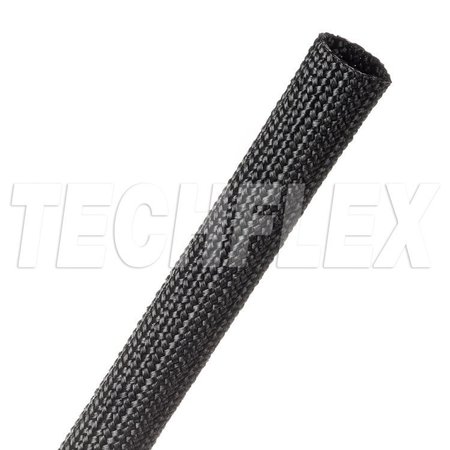 TECHFLEX Dura Braid 1/2", Black Nylon Sleeving DBN0.50BK