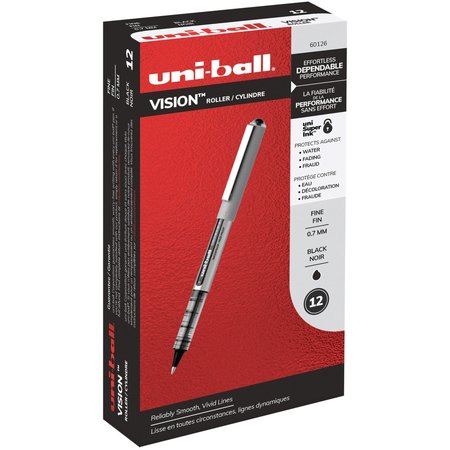 Uni-Ball Pen, Uniball, Vision, 0.7Mm, Bk UBC60126