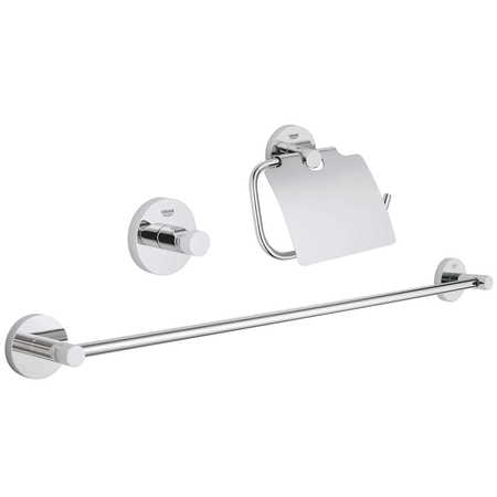 GROHE Essentials Accessories Set Guest 3-In-1 40775001