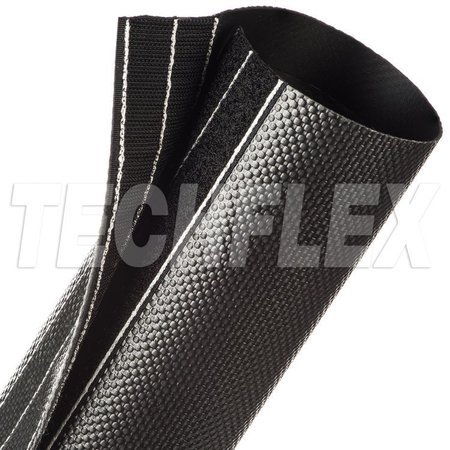 TECHFLEX Gator Wrap 3", Black Abrasion Sleeve DWG3.00BK