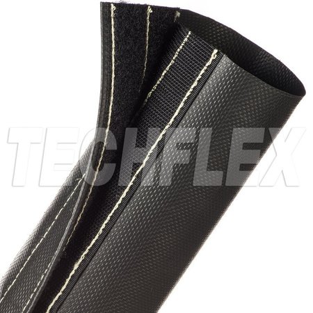 TECHFLEX Turtle Wrap 2-1/2", Black Flame Retardant DWT2.50BK