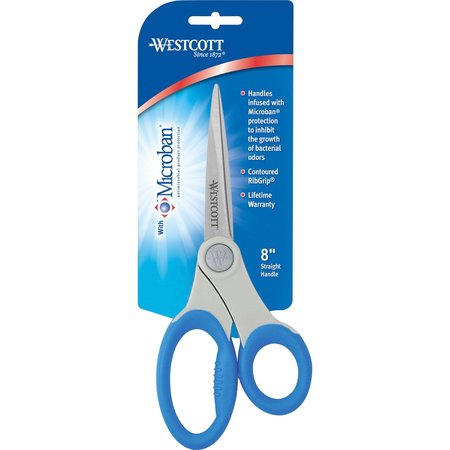 Westcott Multipurpose, Scissors, Straight, 8 In. L 14643